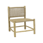 Charger l'image dans la galerie, Treillage - fauteuil en teck naturel POMAX