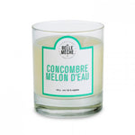 Charger l'image dans la galerie, BOUGIE PARFUMÉE CONCOMBRE MELON D'EAU - La belle mèche
