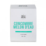 Charger l'image dans la galerie, BOUGIE PARFUMÉE CONCOMBRE MELON D'EAU - La belle mèche