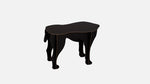 Charger l'image dans la galerie, SULTAN NOIR TABOURET CHIEN DESIGN BENOÎT CONVERS- Ibride