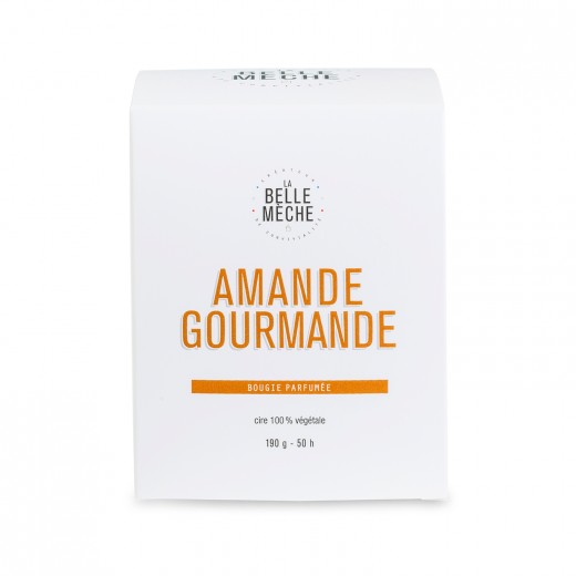 Bougie parfumée AMANDE GOURMANDE - La Belle Mèche