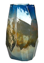 Charger l&#39;image dans la galerie, Vase Graphic Luster Large / H 40 cm - Verre irisé - Pols Potten
